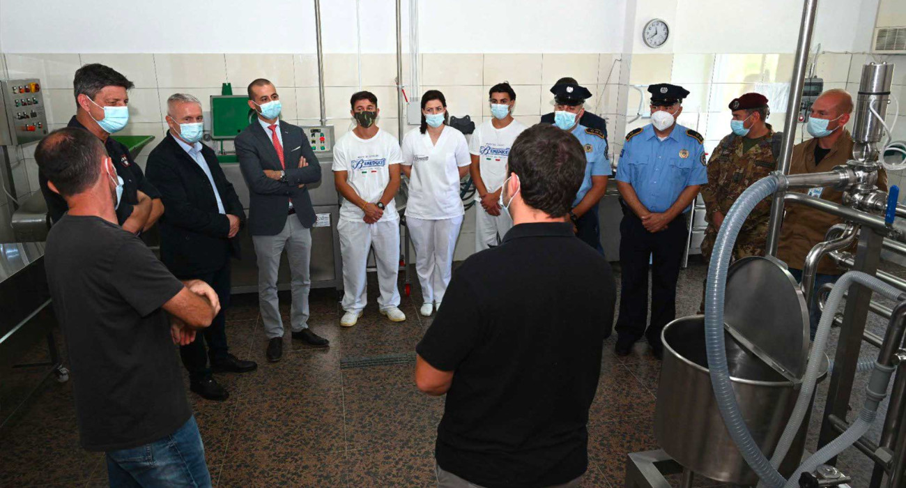 Inaugurato il nuovo caseificio | Casa Carita Umbra in Kosovo Inaugurato il nuovo caseificio | Casa Carita Umbra in Kosovo